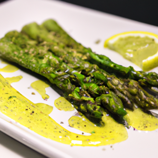 Asparagi e succo di limone