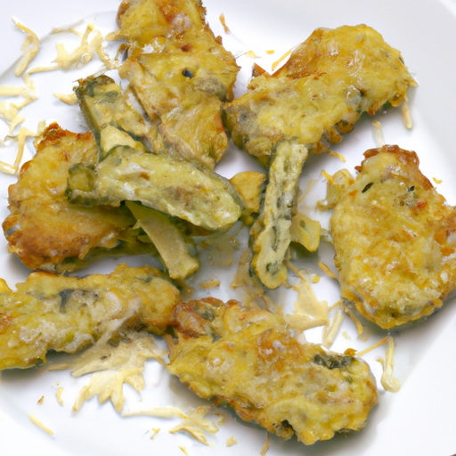 Bastoncini di zucchine al parmigiano