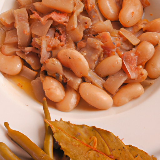 Bietole con fagioli cannellini