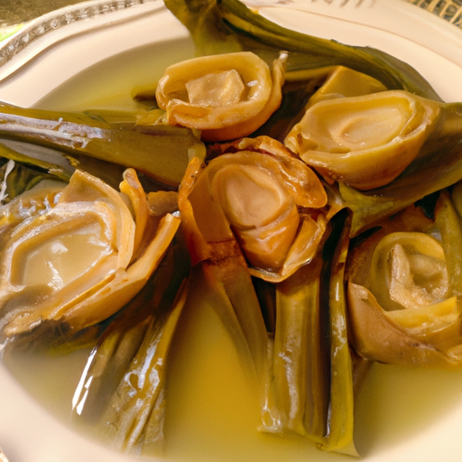 Carciofi affogati alla napoletana