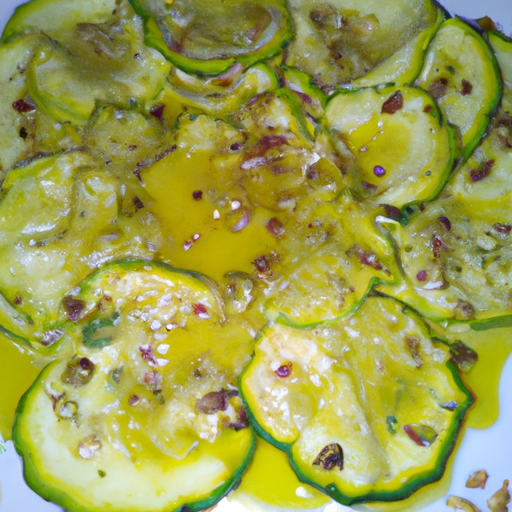 Carpaccio di zucchine