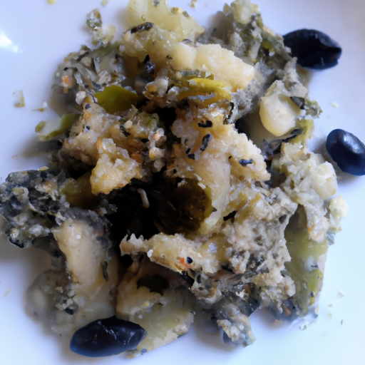 Cavolfiore soffocato con olive nere