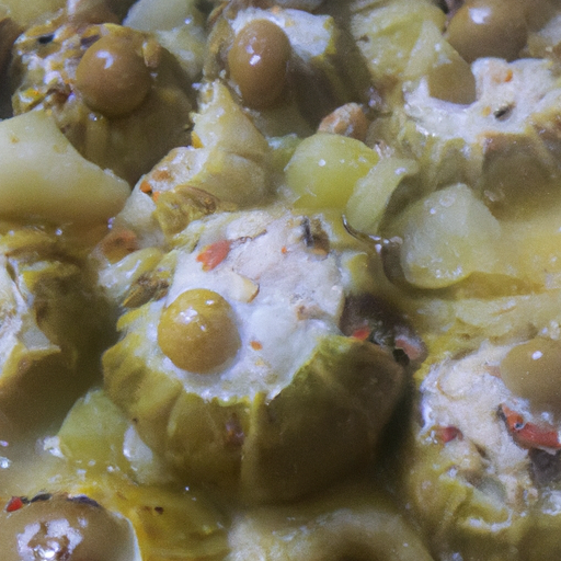 Cavolfiore stufato con olive