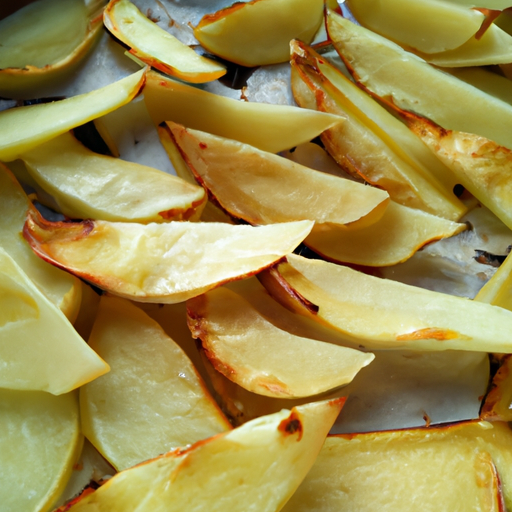 Chips di patate al forno