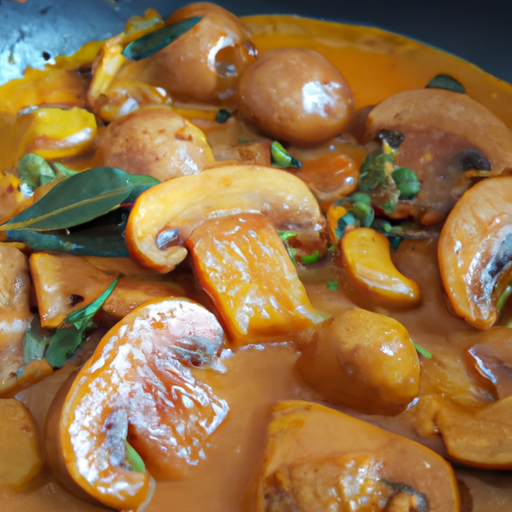 Curry di funghi