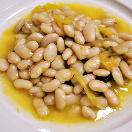 Fagioli con finocchietto selvatico