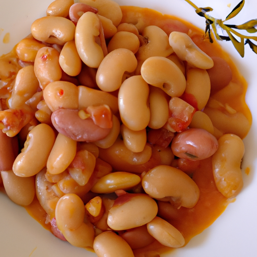 Fagioli di spagna piccanti