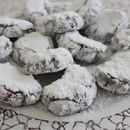 Biscotti al cocco ricoperti di cioccolato