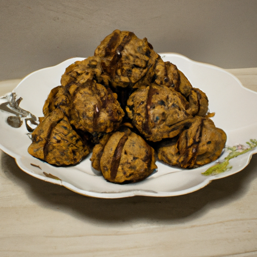 Biscotti con gocce di cioccolato