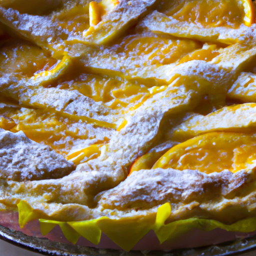 Crostata all'arancia