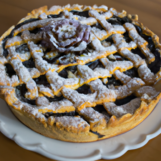 Crostata pasquale alla ricotta e cioccolata