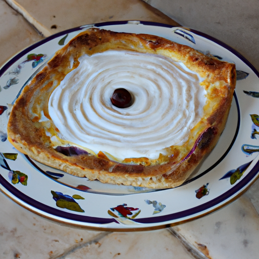 Crostata ricotta e visciole