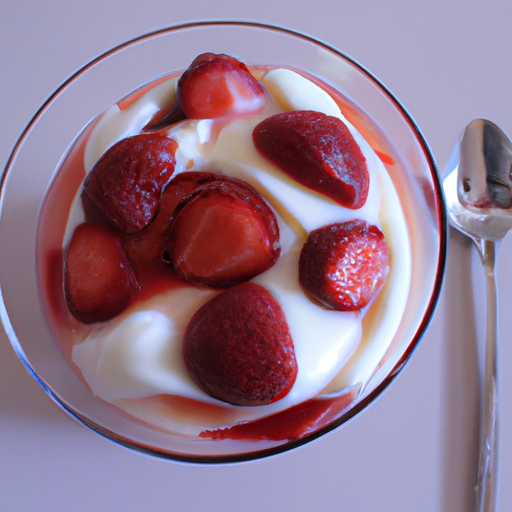 Mousse di fragole