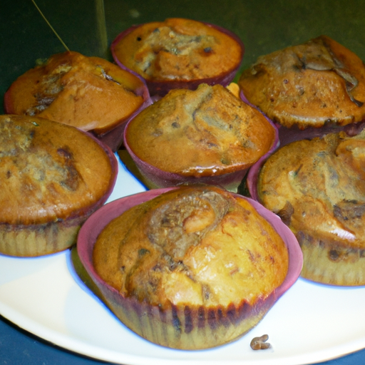 Muffin con gocce di cioccolato