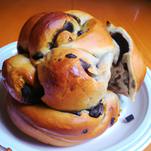 Pan brioche al cioccolato