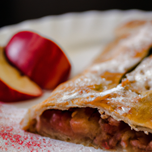 Strudel di mele con pasta sfoglia