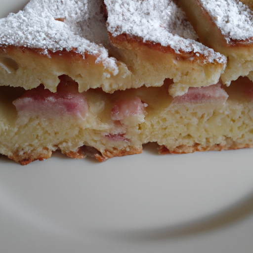 Torta al latte di mandorla senza uova