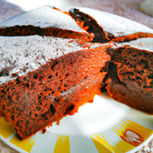 Torta all'acqua al cioccolato