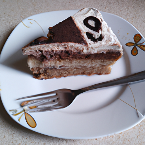 Torta di albumi e cacao