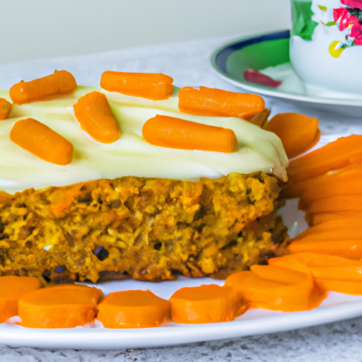 Torta di carote all'inglese o Carrot cake