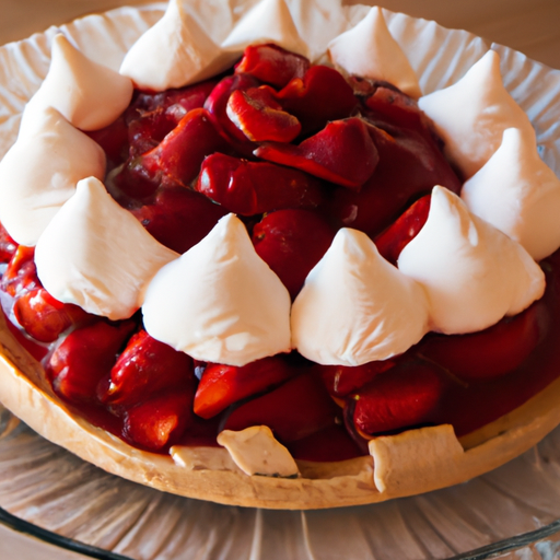 Torta meringata alle fragole