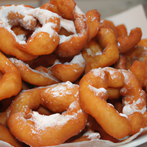 Ciambelle fritte con lo zucchero