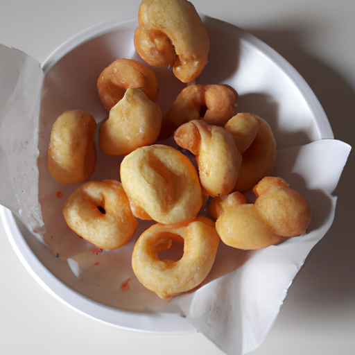 Ciambelle fritte e al forno senza patate