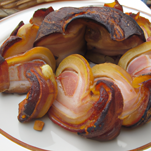 Ciambellone rustico pancetta e zafferano