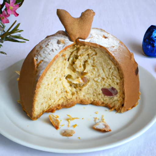 Colomba di Pasqua alle mandorle