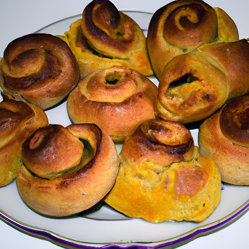 Corone di brioche con ovetti