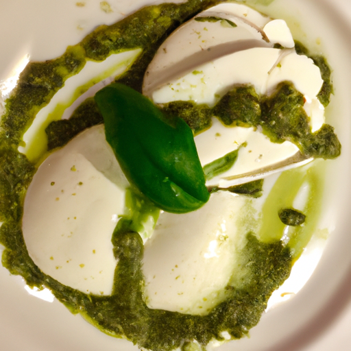 Danubio pesto e mozzarella