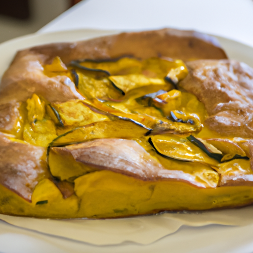 Focaccia alla zucca