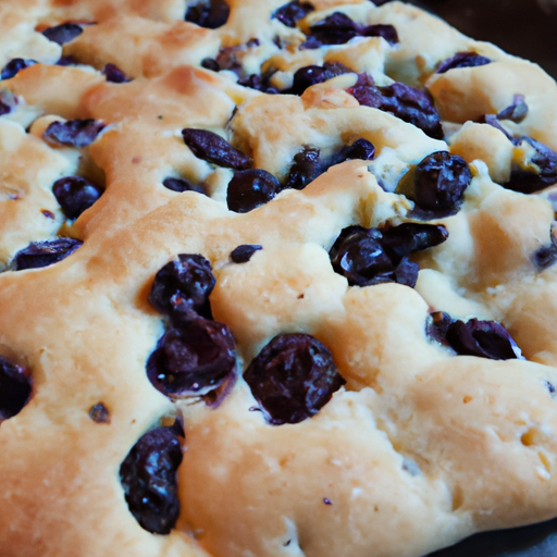 Focaccia alle more