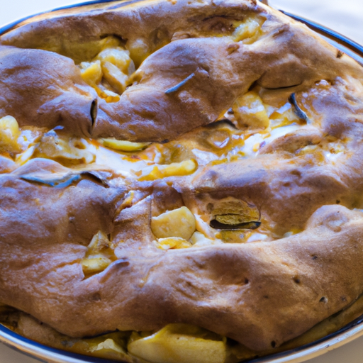 Focaccia con esubero di pasta madre