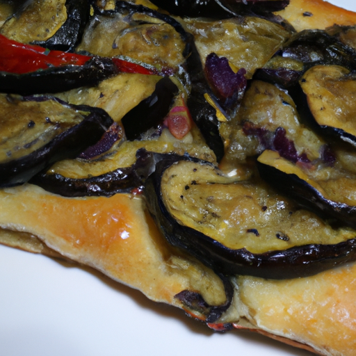 Focaccia con melanzane