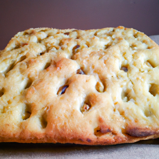 Focaccia integrale con lievito madre