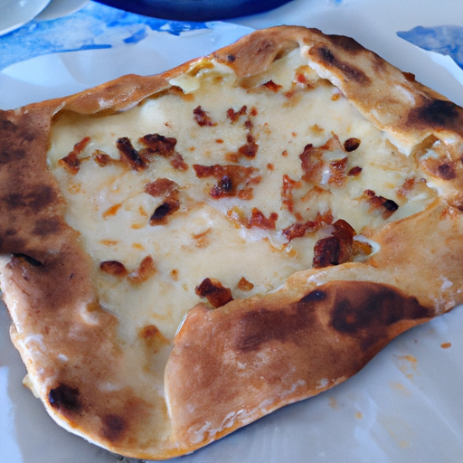 Focaccia lardo e gorgonzola