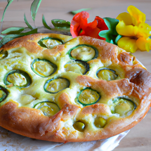 Focaccia primavera