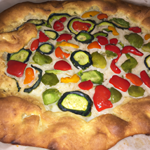 Focaccia tricolore