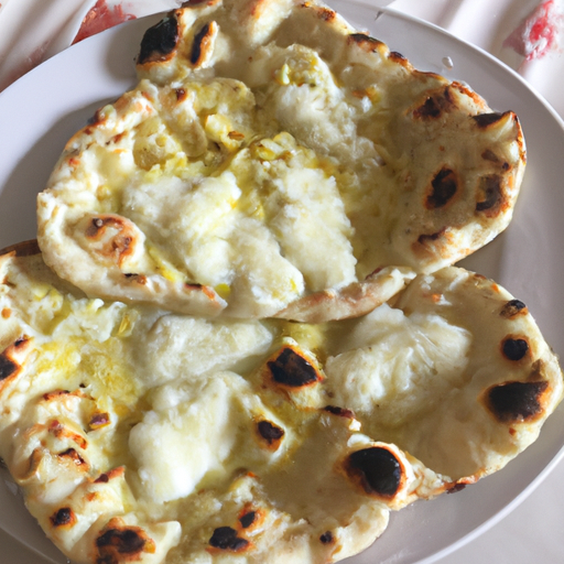 Naan all'aglio