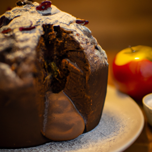 Panettone pere e cioccolato