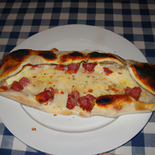 Pizza arrotolata (pizza Stromboli)