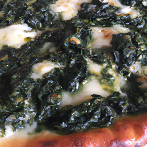 Pizza parigina con ricotta e spinaci