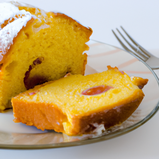 Plumcake alle pesche