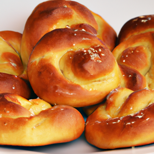 Pretzel buns