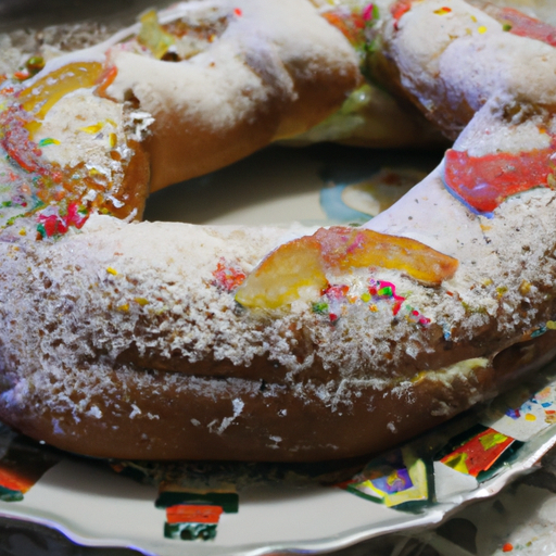 Roscon de Reyes (ciambella dei Re Magi)