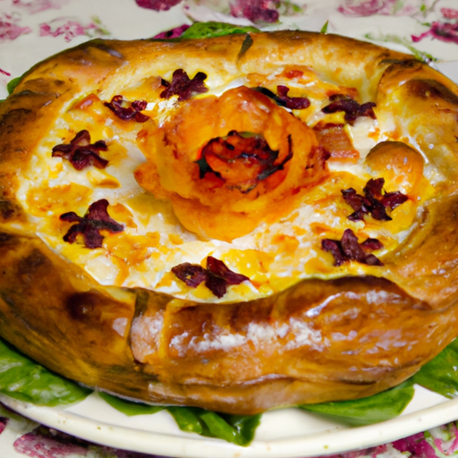 Torta di rose salata