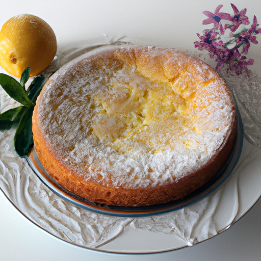 Torta primavera al limone