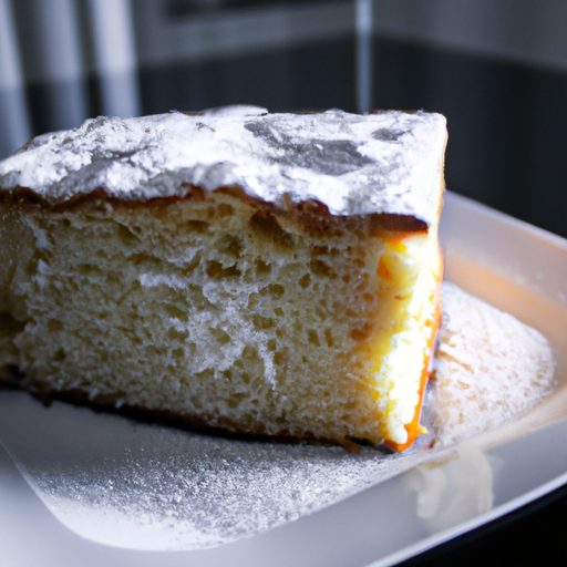 Torta spumosa al limone e cocco