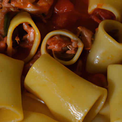 Paccheri al sugo di calamari